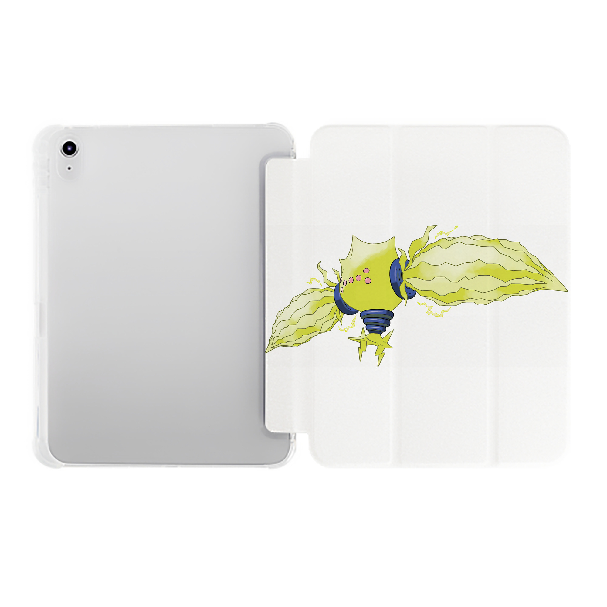 （画像用） ポケットモンスター Pokémon IPad ケース ペン収納付き 三つ折りスタンド PUレザー×シリコン 対応機種9.5/10.5/10.9インチ
